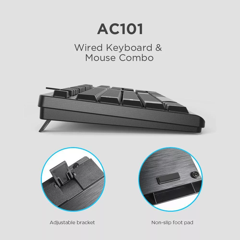 کیبورد و ماوس آئولا مدل ac101