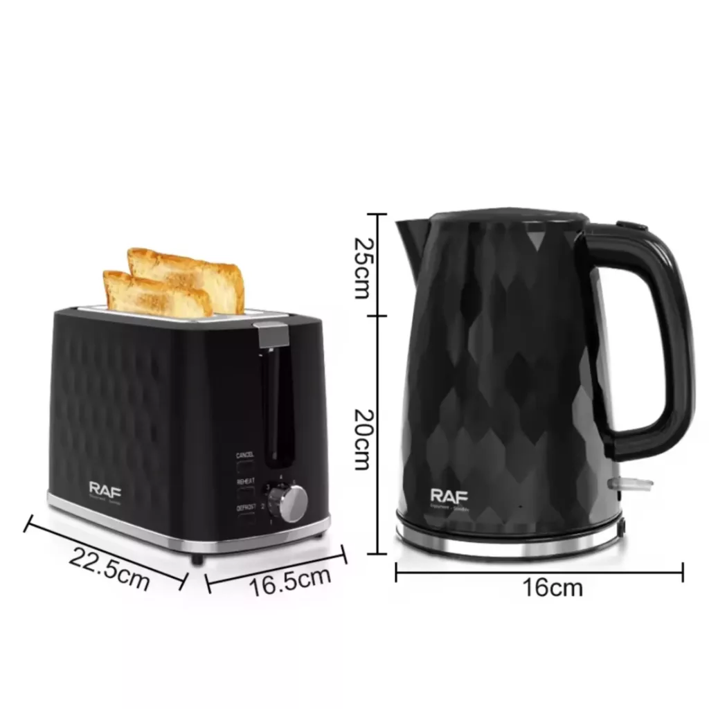 کتری برقی و توستر نان راف مدل R.19000