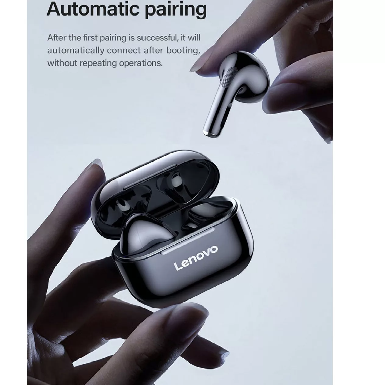 هندزفری بی سیم لنوو مدل HAJ LP40 POI