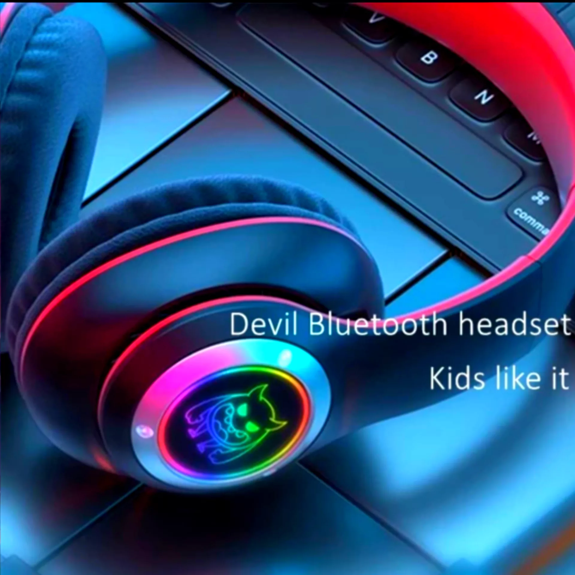 هدفون بی سیم مدل کت دیزاین  کد STN-25 N2023