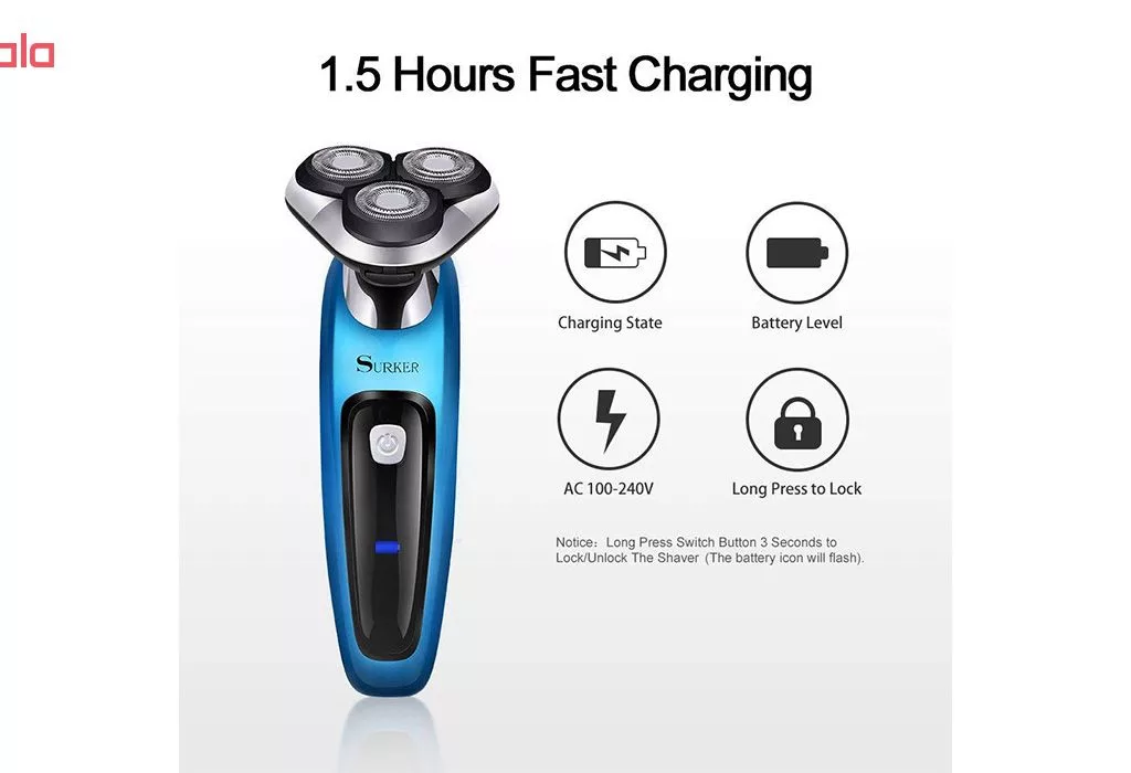 ست اصلاح سورکر مدل RSCX-9598