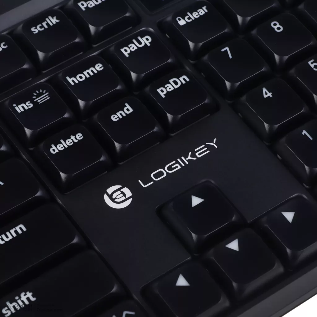 کیبورد بی سیم لاجی کی مدل K520B، سوییچ مکانیکال قرمز، Full-Size، نورپردازی RGB