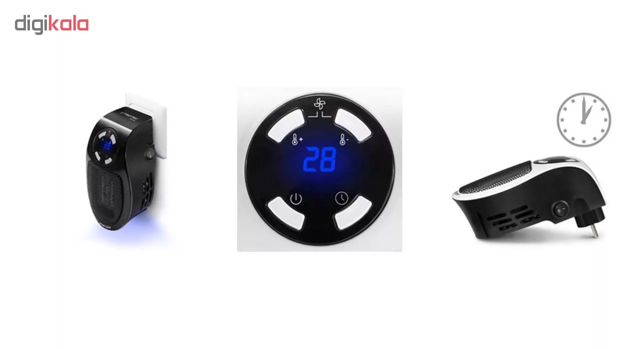 فن هیتر سوکتی تروتک مدل TFC 1 E