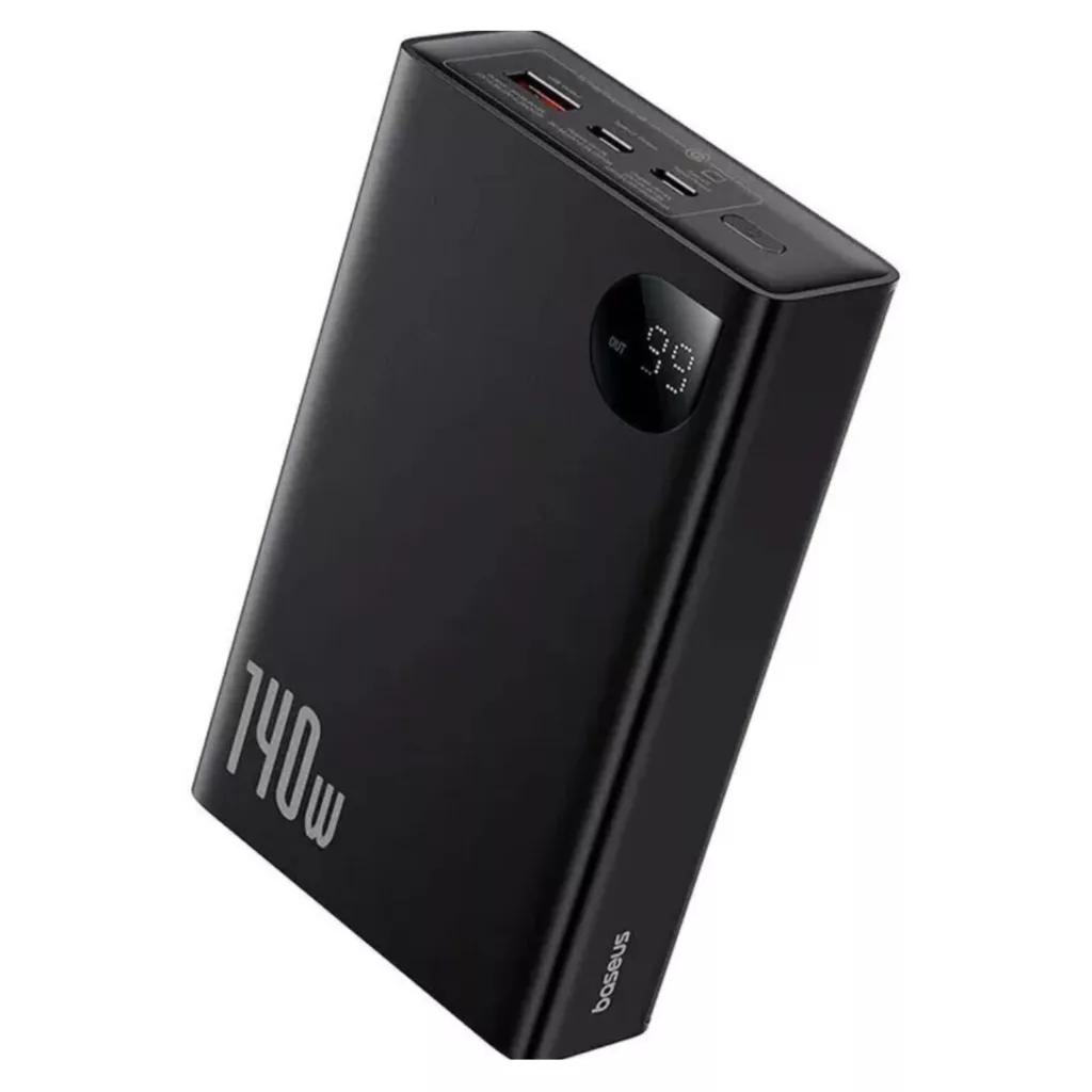 پاوربانک بیسوس مدل Adaman  140W ظرفیت 24000 میلی آمپر ساعت