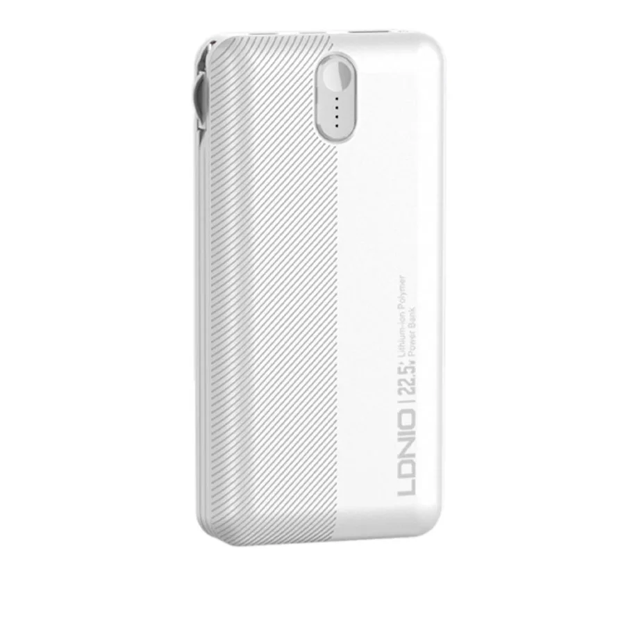 پاوربانک الدینیو مدل PQ24، ظرفیت 20000 میلی‌آمپر ساعت