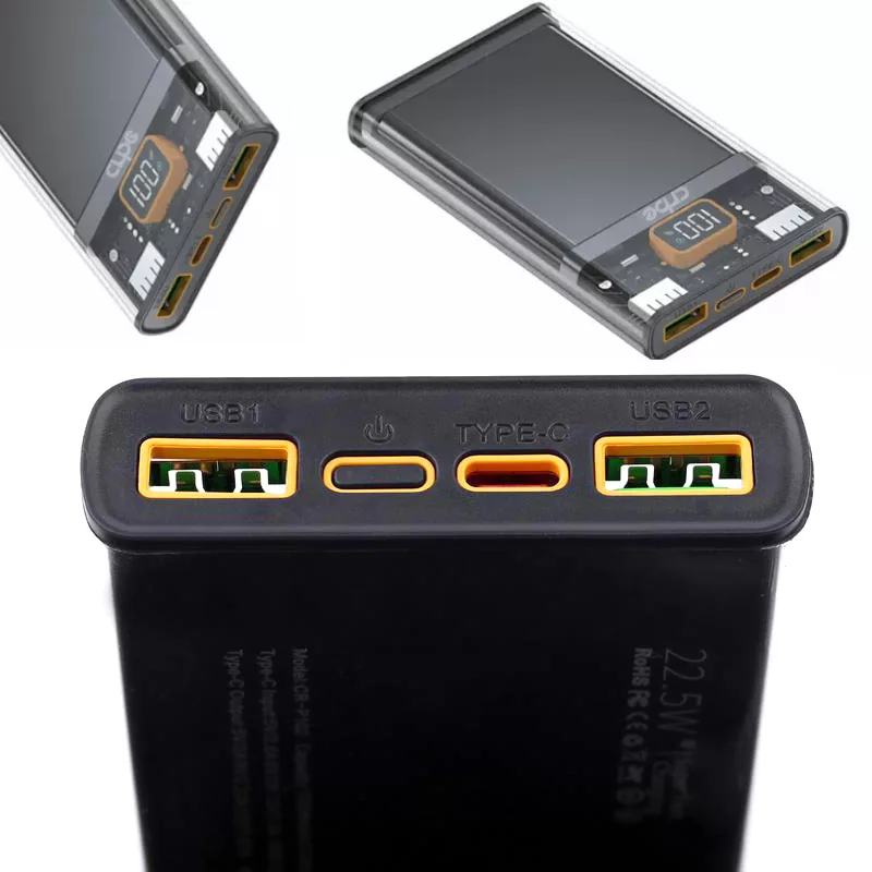 پاوربانک کربی مدل CR_P1O2 ظرفیت 10000 میلی آمپر ساعت