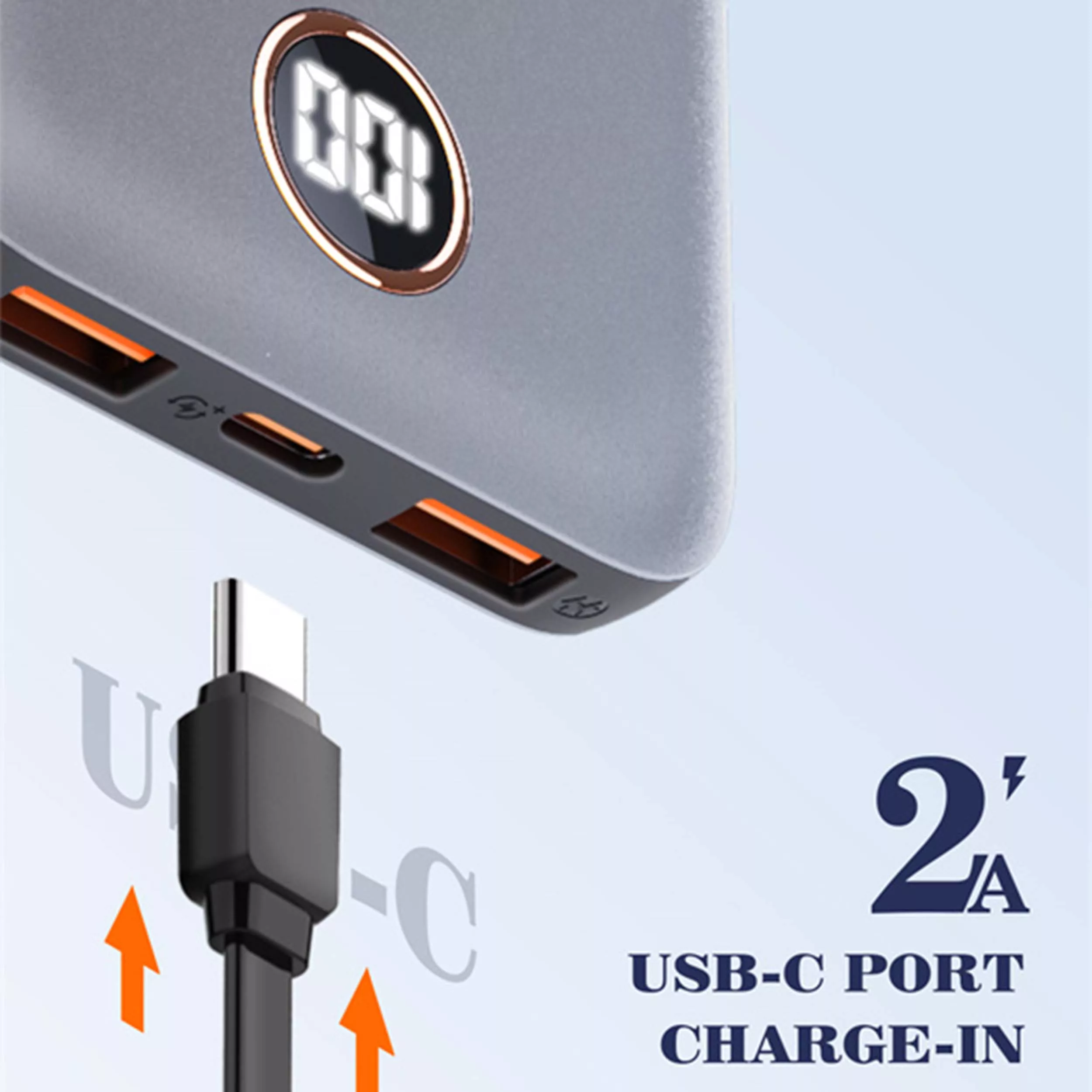 پاوربانک الدینیو مدل P10 ظرفیت 10000 میلی آمپر ساعت