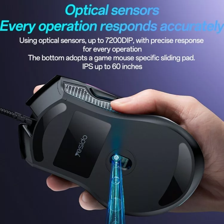 ماوس گیمینگ یسیدو مدل KB20