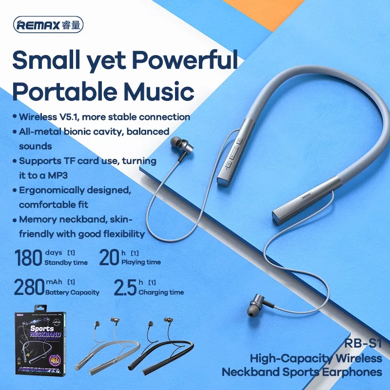 هدفون بلوتوثی ریمکس مدل RB-S1