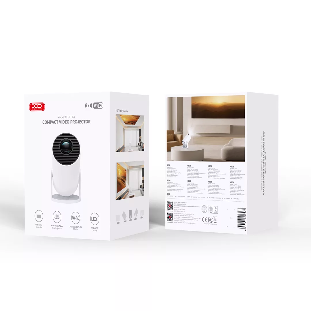 مینی ویدئو پروژکتور ایکس او مدل FF03