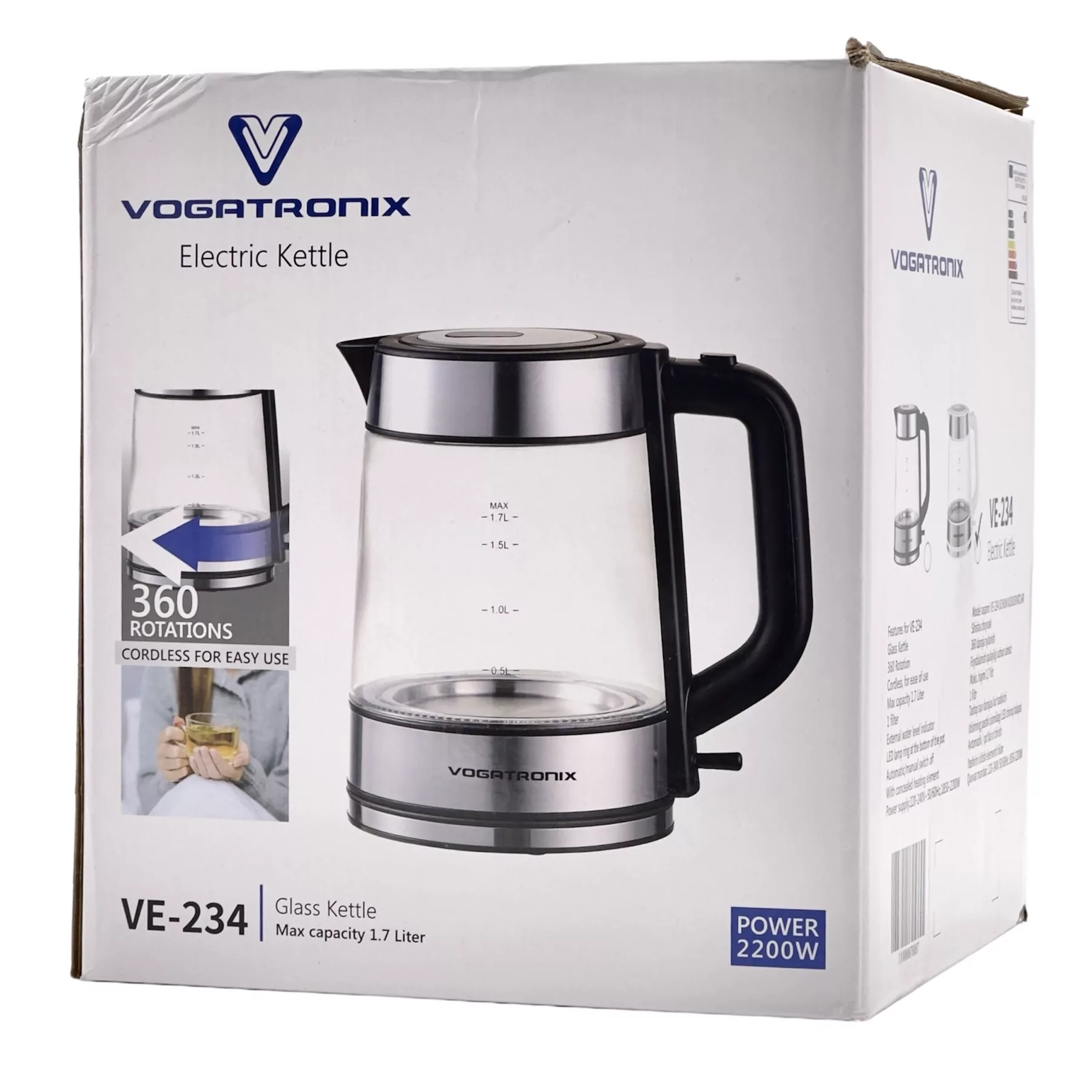 کتری برقی وگاترونیکس مدل VE-204