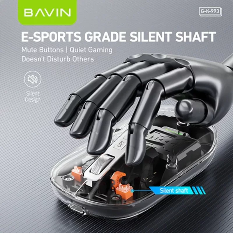 ماوس بی سیم مخصوص بازی باوین مدل K993