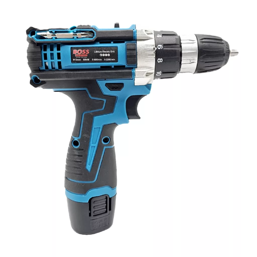 مجموعه 25 عددی دریل پیچ گوشتی شارژی باس مدل 1218 کد 3