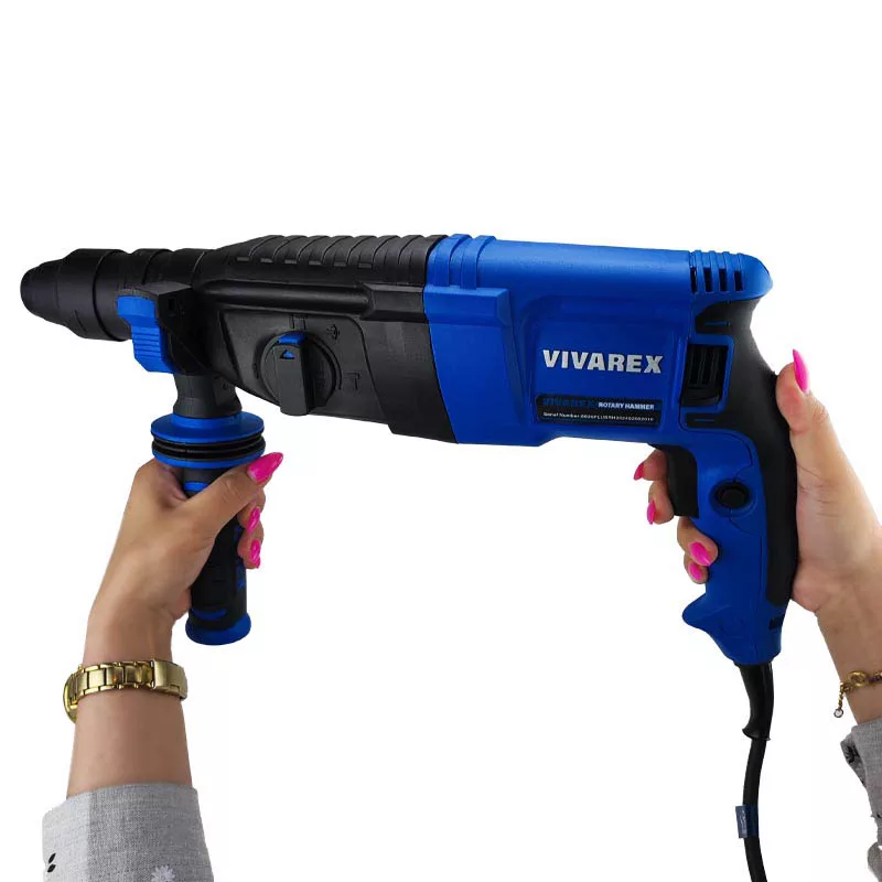 دریل بتن کن چهار شیار 26 میلیمتری 800 وات ویوارکس مدل  VR 8026 PLUS-RH