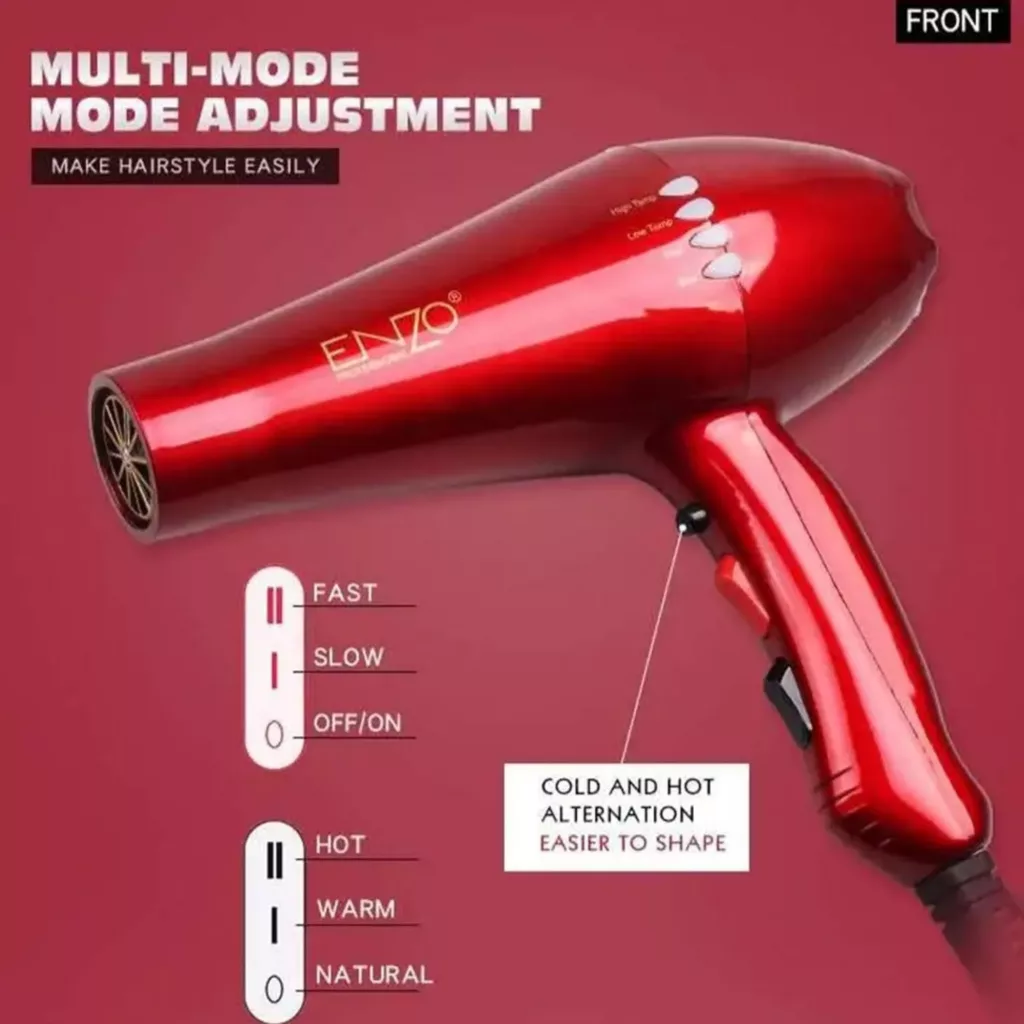 سشوار حرفه ای انزو پروفیشینال مدل en-8860