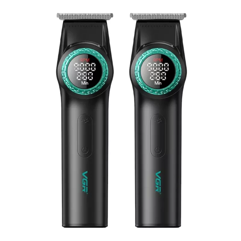 ماشین اصلاح موی سر و صورت شارژی وی جی ار مدل V-977 بسته دو عددی