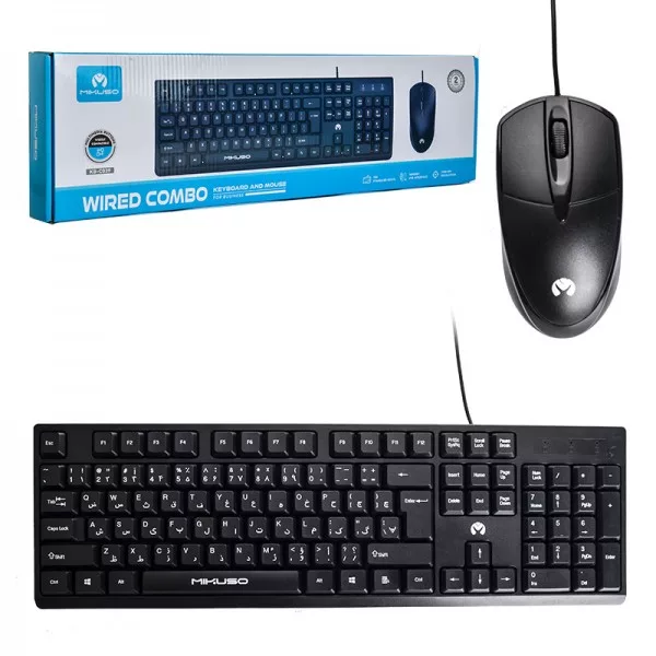 کیبورد و ماوس میکاسو مدل KB-C039