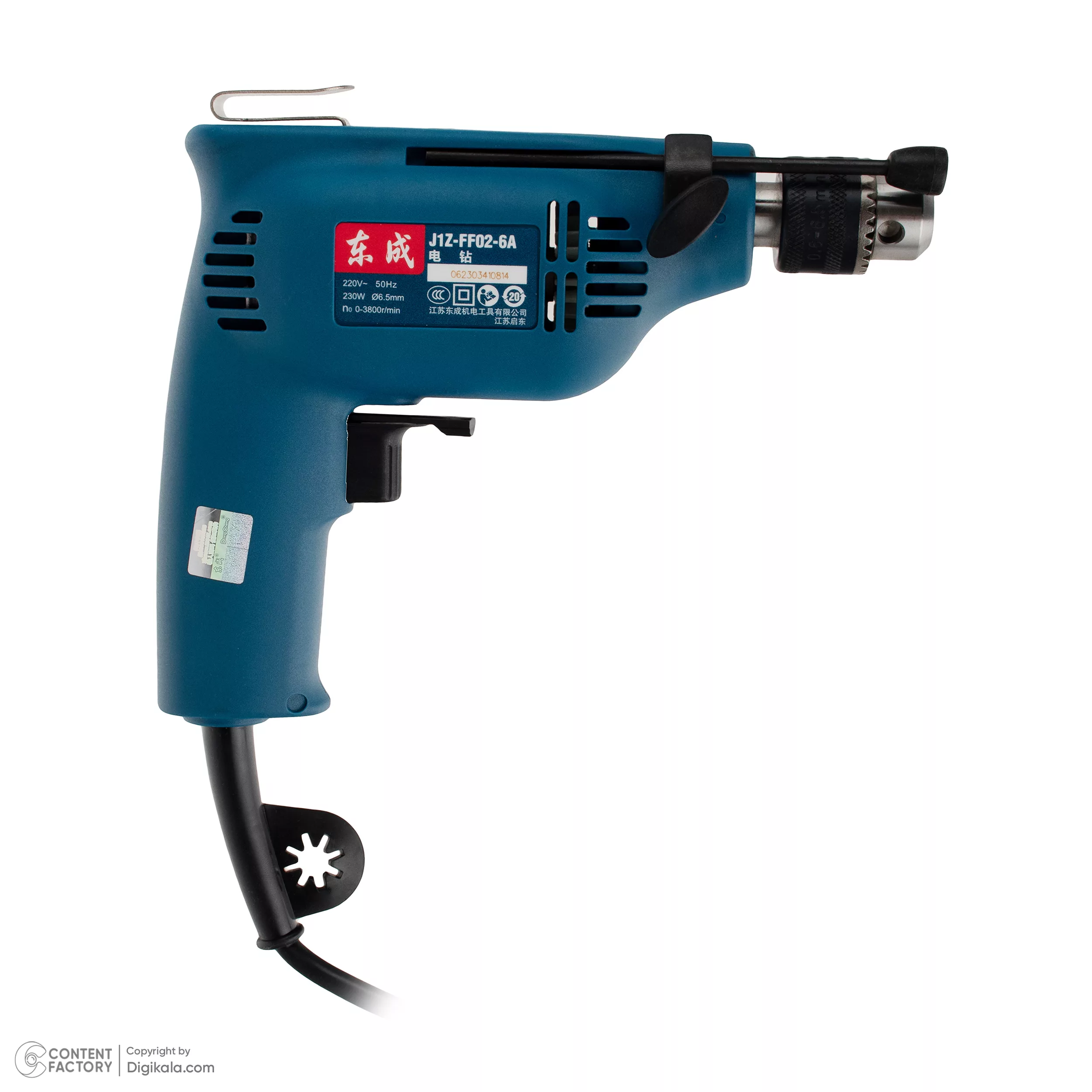 دریل 6.5 میلیمتری 230 وات دانگ چنگ مدل DJZ02-6A-j1z-ff02-6a