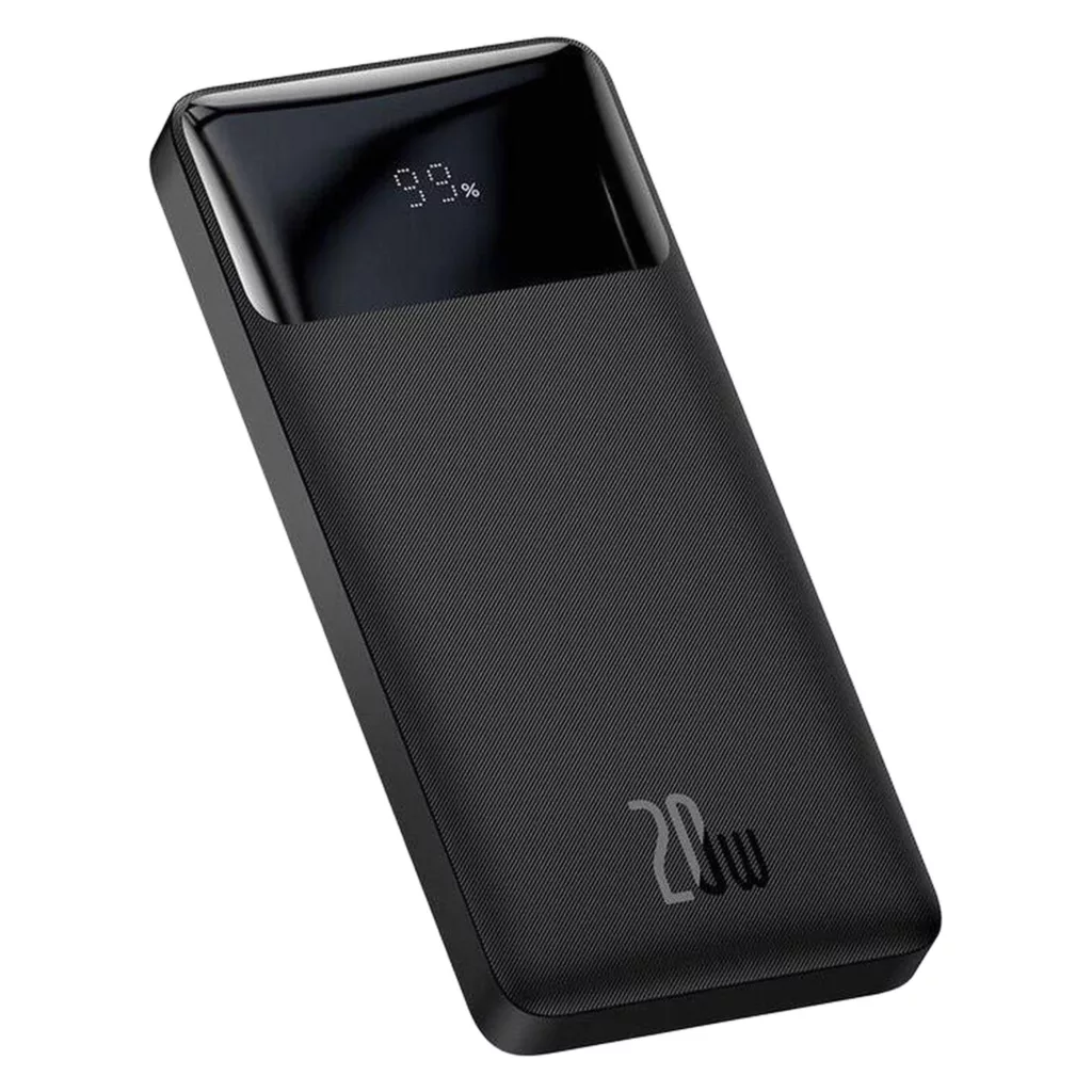 پاوربانک باسئوس مدل Bipow PPDML-20W ظرفیت 10000 میلی آمپر ساعت