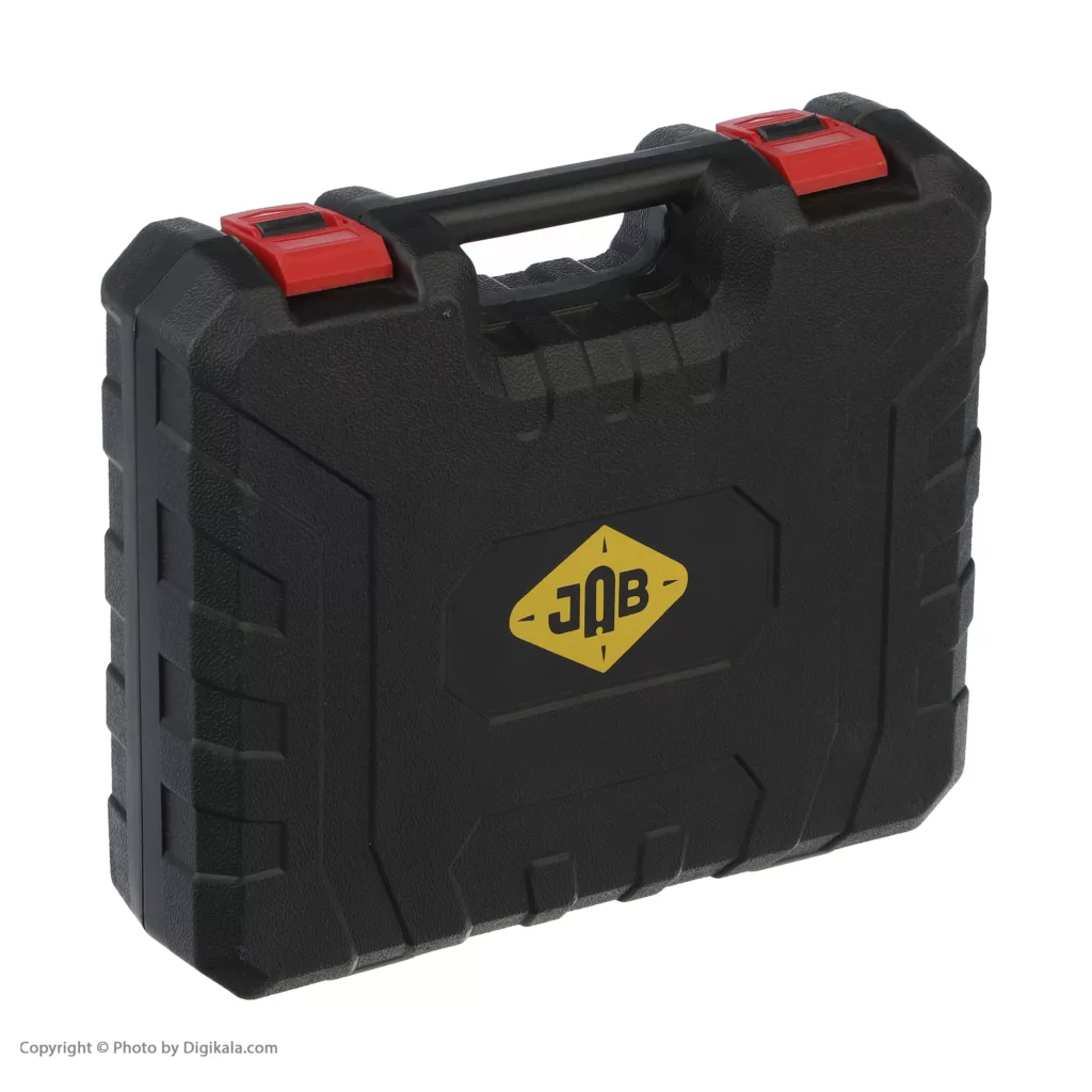 دریل پیچ گوشتی شارژی سه نظام 10 میلیمتری 128 ولت جاب مدل JB-128 POWER X مجموعه 40 عددی