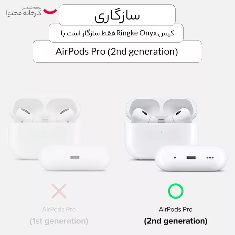 هدست بلوتوثی مدل AirPods Pro 2nd Generation Type-C