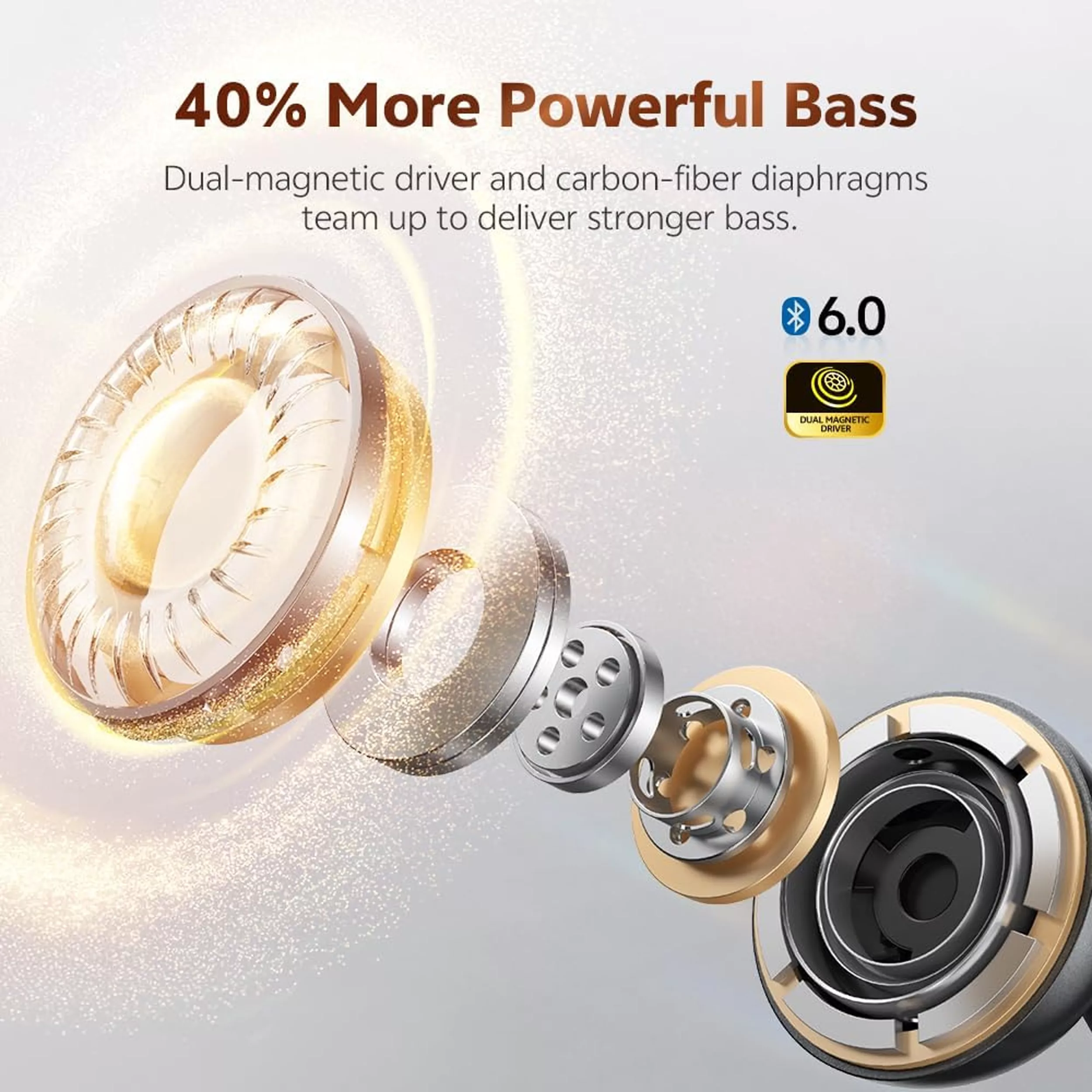 هدفون بلوتوثی کیو سی وای مدل Crossky C50