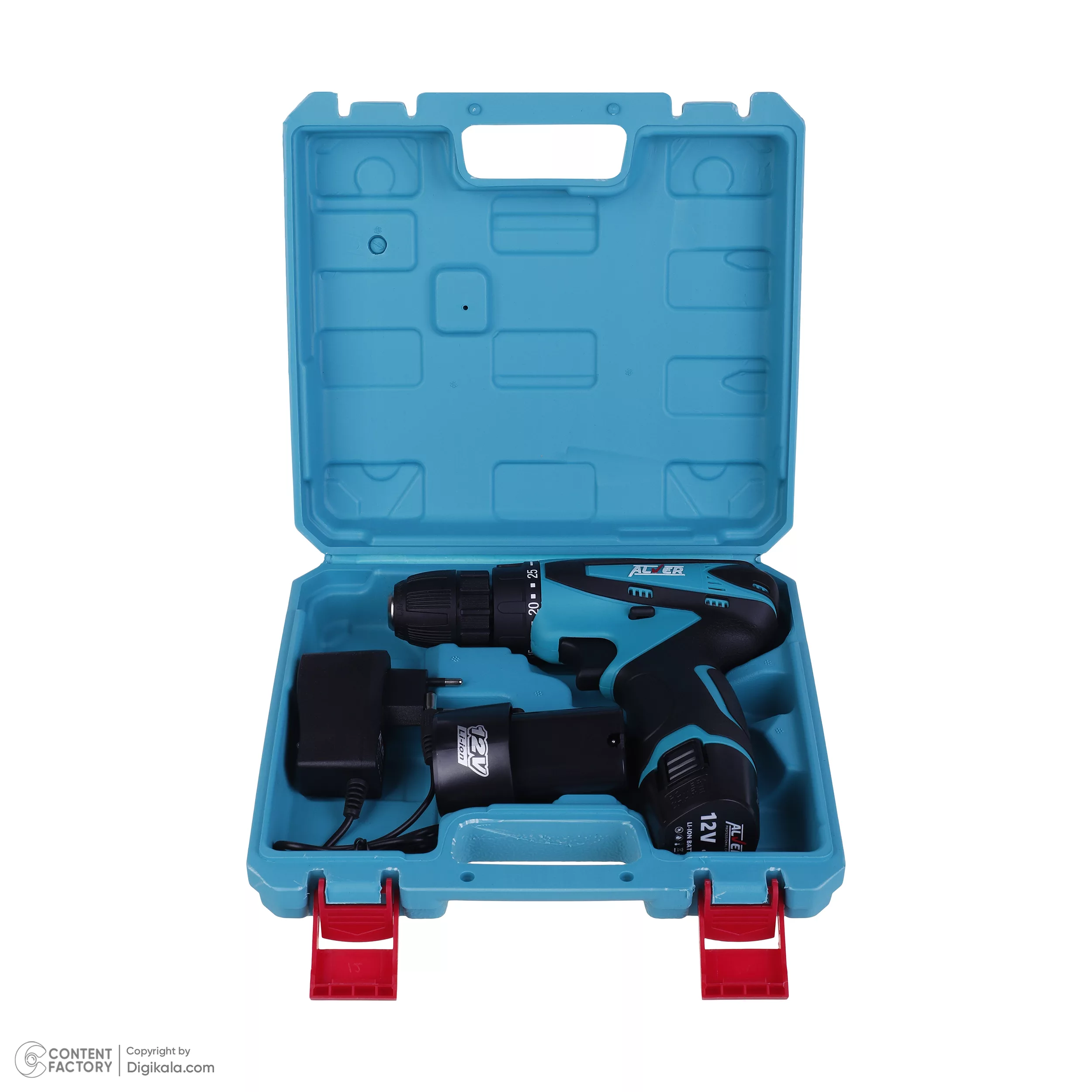 دریل پیچ گوشتی شارژی 12 ولت آلور مدل 2011