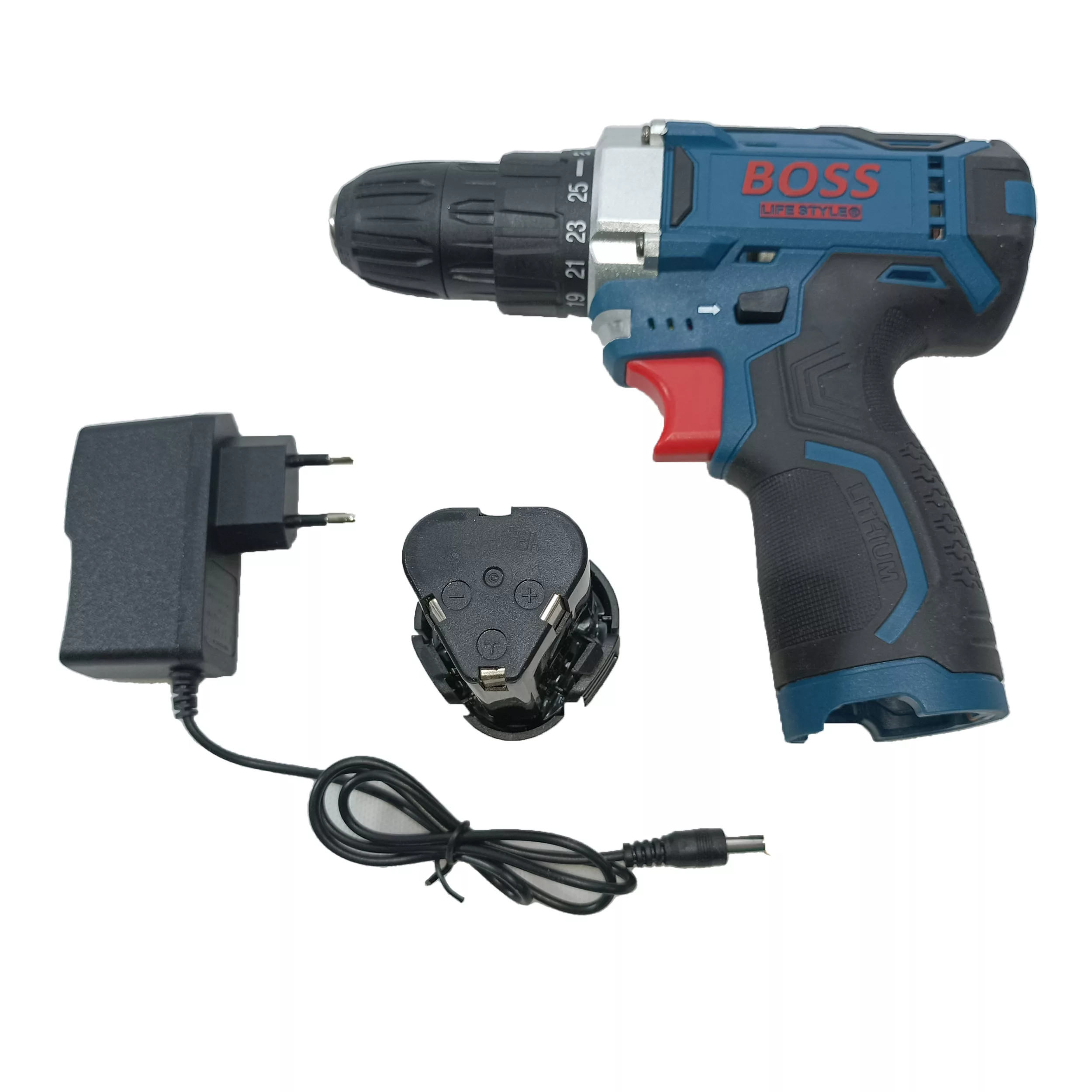 دریل پیچ گوشتی شارژی باس مدل 18V--10MM