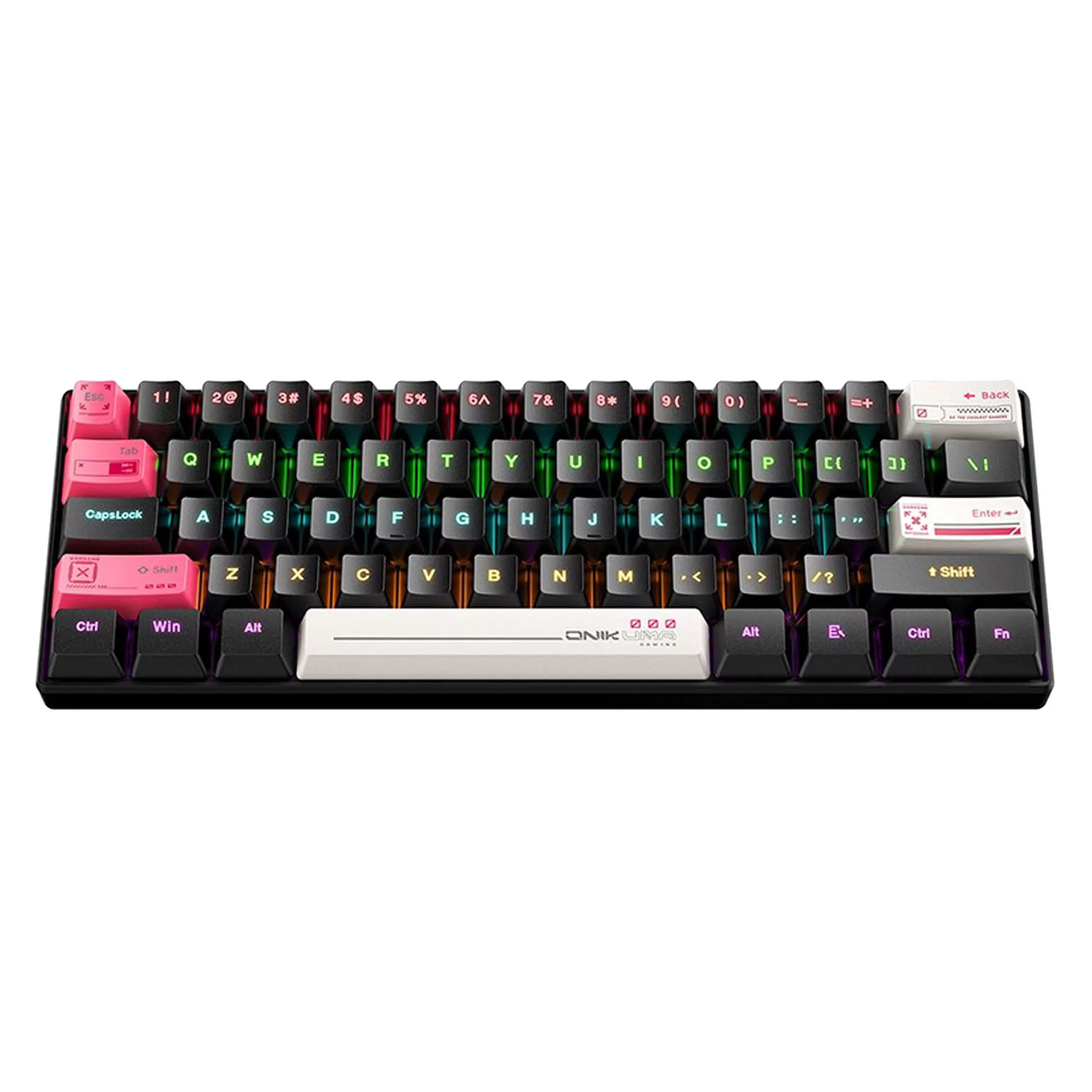 کیبورد گیمینگ اونیکوما مدل G55 RGB، مکانیکال سوییچ قهوهای، Tenkeyless، نورپردازی RGB کیبورد گیمینگ اونیکوما مدل G55 RGB، مکانیکال سوییچ قهوهای، Tenkeyless، نورپردازی RGB