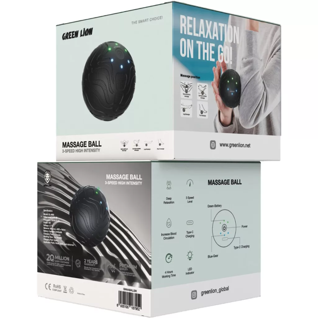 ماساژور برقی گرین لاین مدل GNMABALLBK