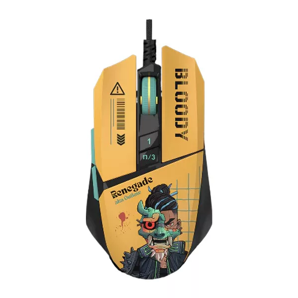 ماوس مخصوص بازی بلادی مدل W63 Max Renegade Sunset Activated