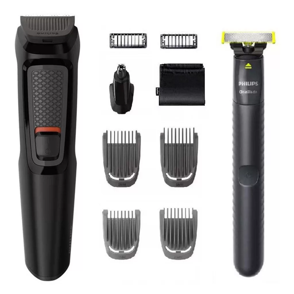 ماشین اصلاح موی صورت و سر و بدن فیلیپس مدل Series3000 به همراه ماشین اصلاح وان بلید