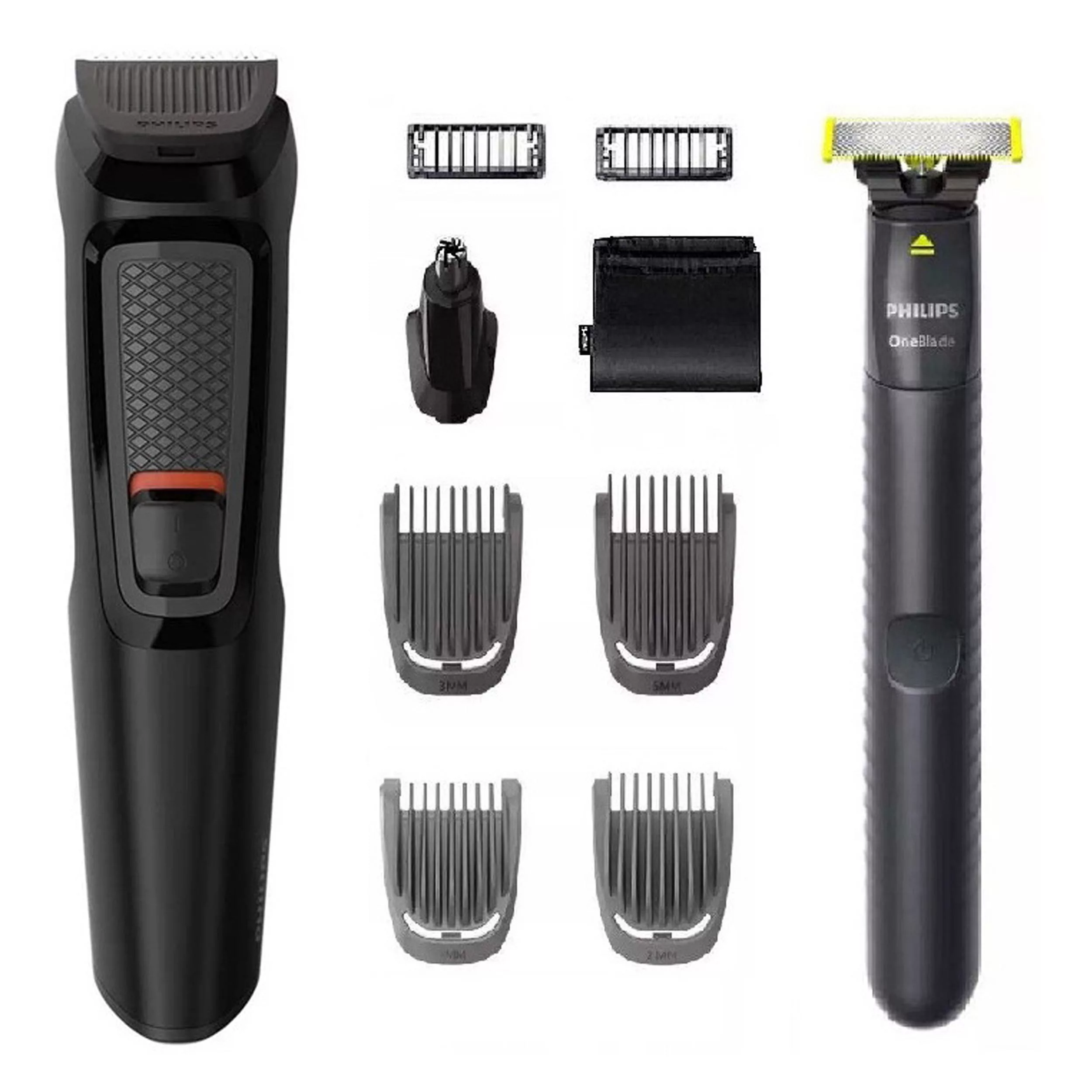 ماشین اصلاح موی صورت و سر و بدن فیلیپس مدل Series3000 به همراه ماشین اصلاح وان بلید