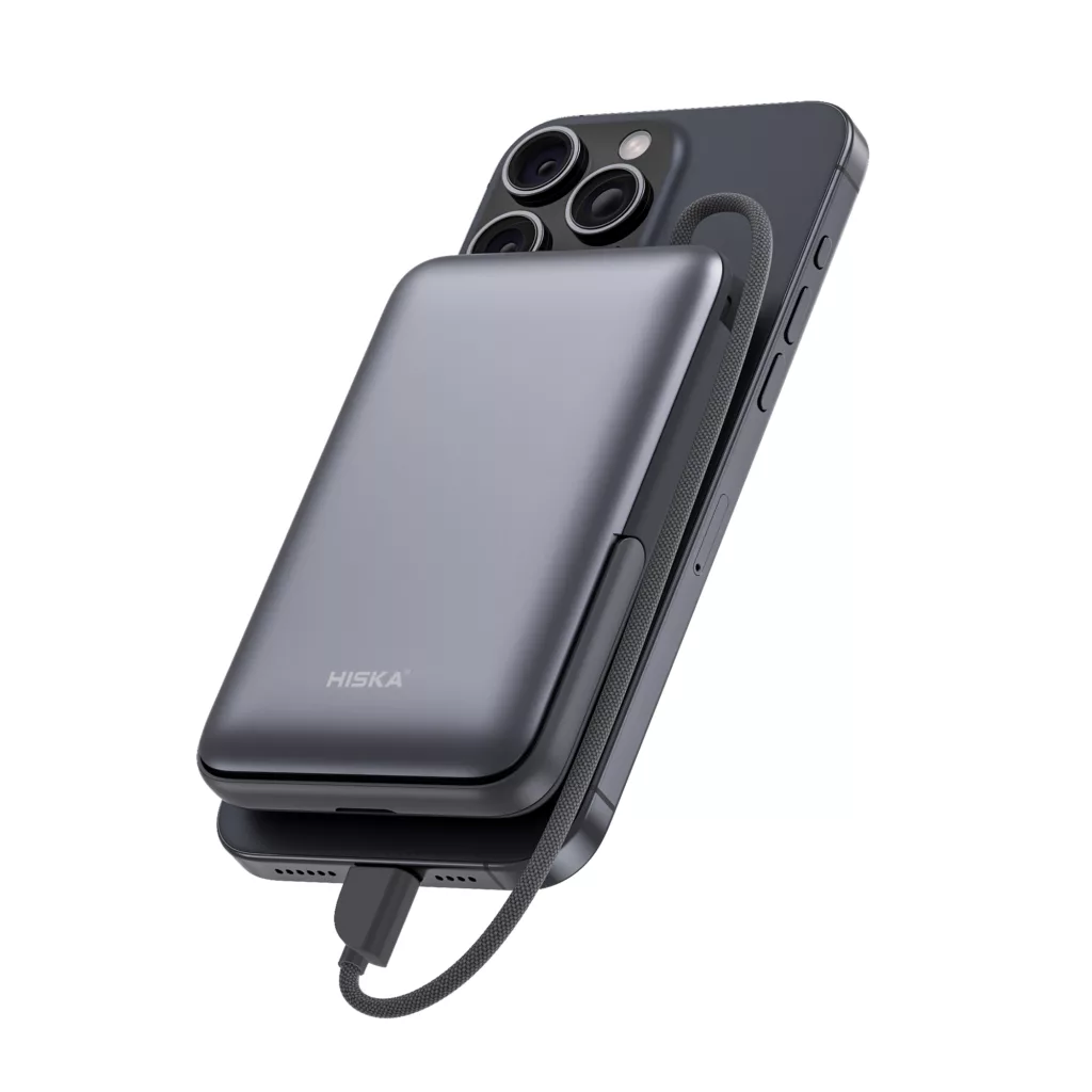 پاوربانک هیسکا مدل HP-133PD با ظرفیت 10000 میلی آمپر ساعت