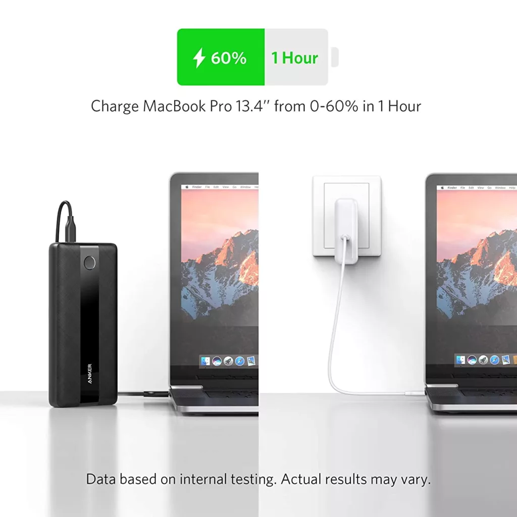 پاوربانک انکر مدل A1284 ظرفیت 20000 میلی آمپرساعت