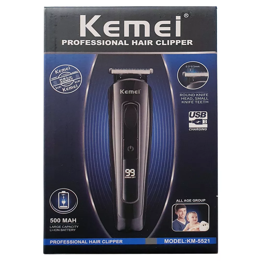 ماشین اصلاح موی صورت کیمی مدل KM-5521