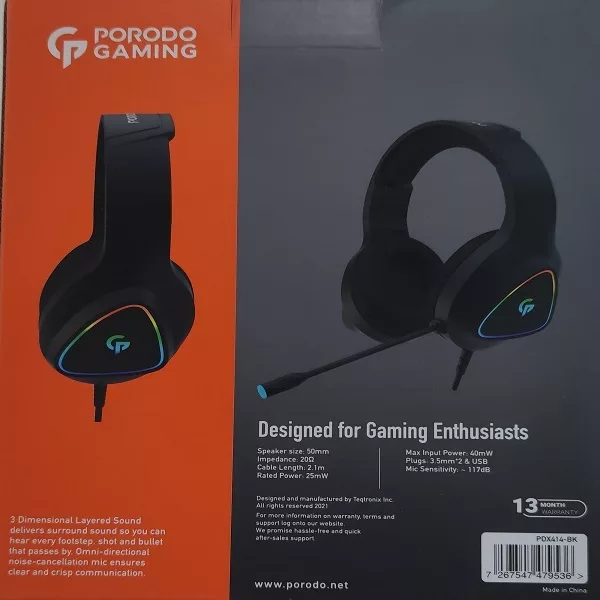 هدست مخصوص بازی پرودو مدل PDX414