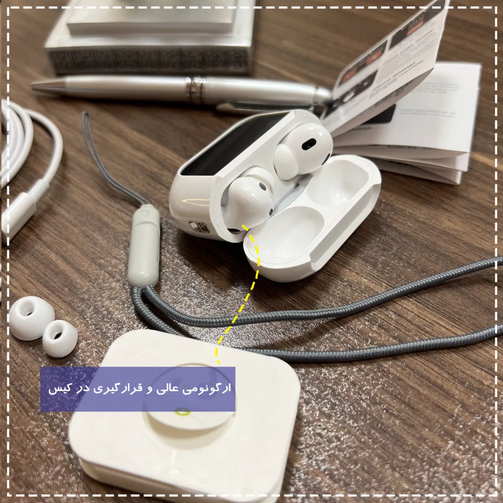 هندزفری بلوتوثی مدل AirPods Touch Noice Cancelling