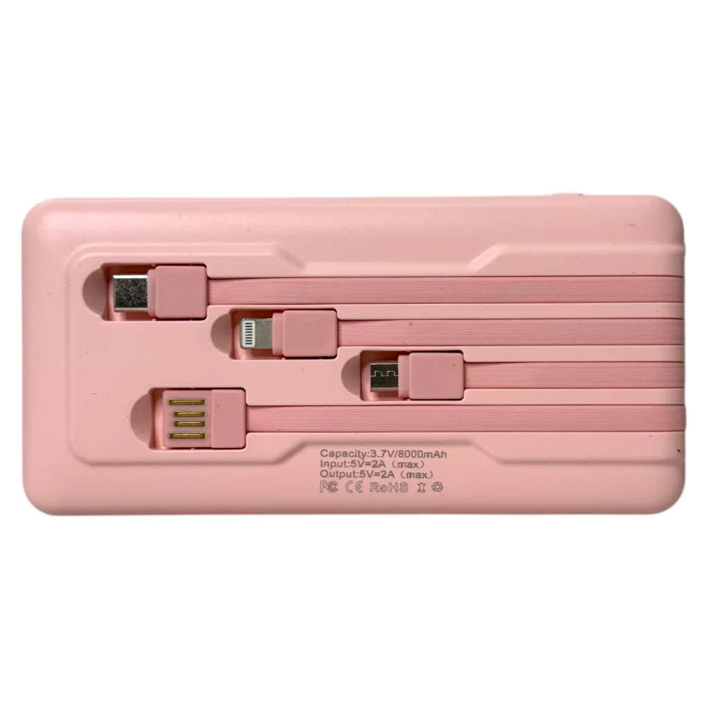 پاوربانک مدل فانتزی طرح کیتی ظرفیت 12000 میلی آمپر ساعت