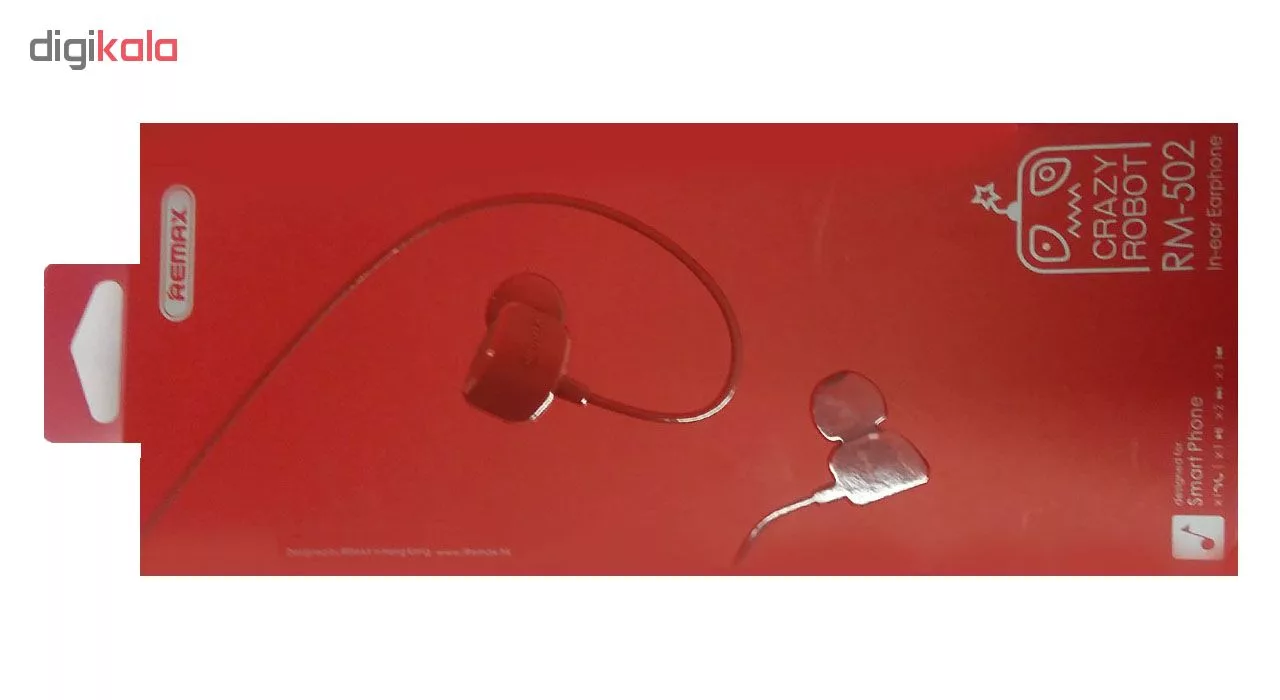 هدفون ریمکس مدل CRAZY ROBOT RM 502
