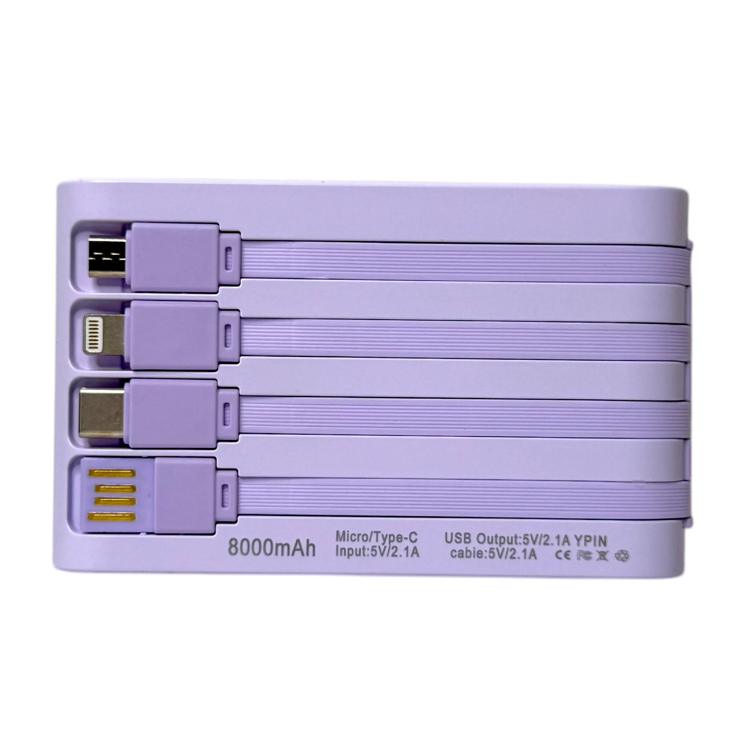 پاوربانک مدل فانتزی ظرفیت 8000 میلی آمپر ساعت