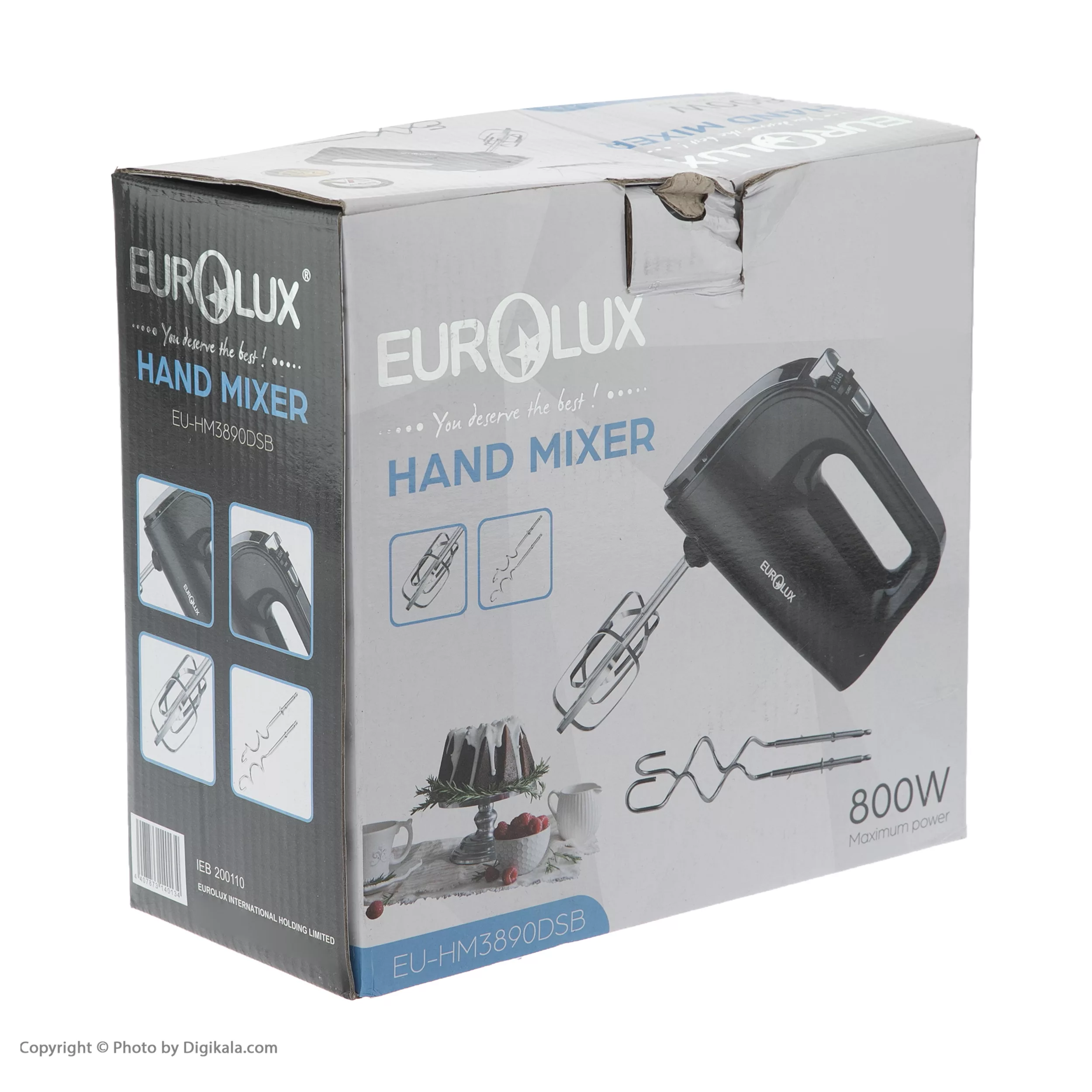 همزن یورولوکس مدل EU-HM3890DSB