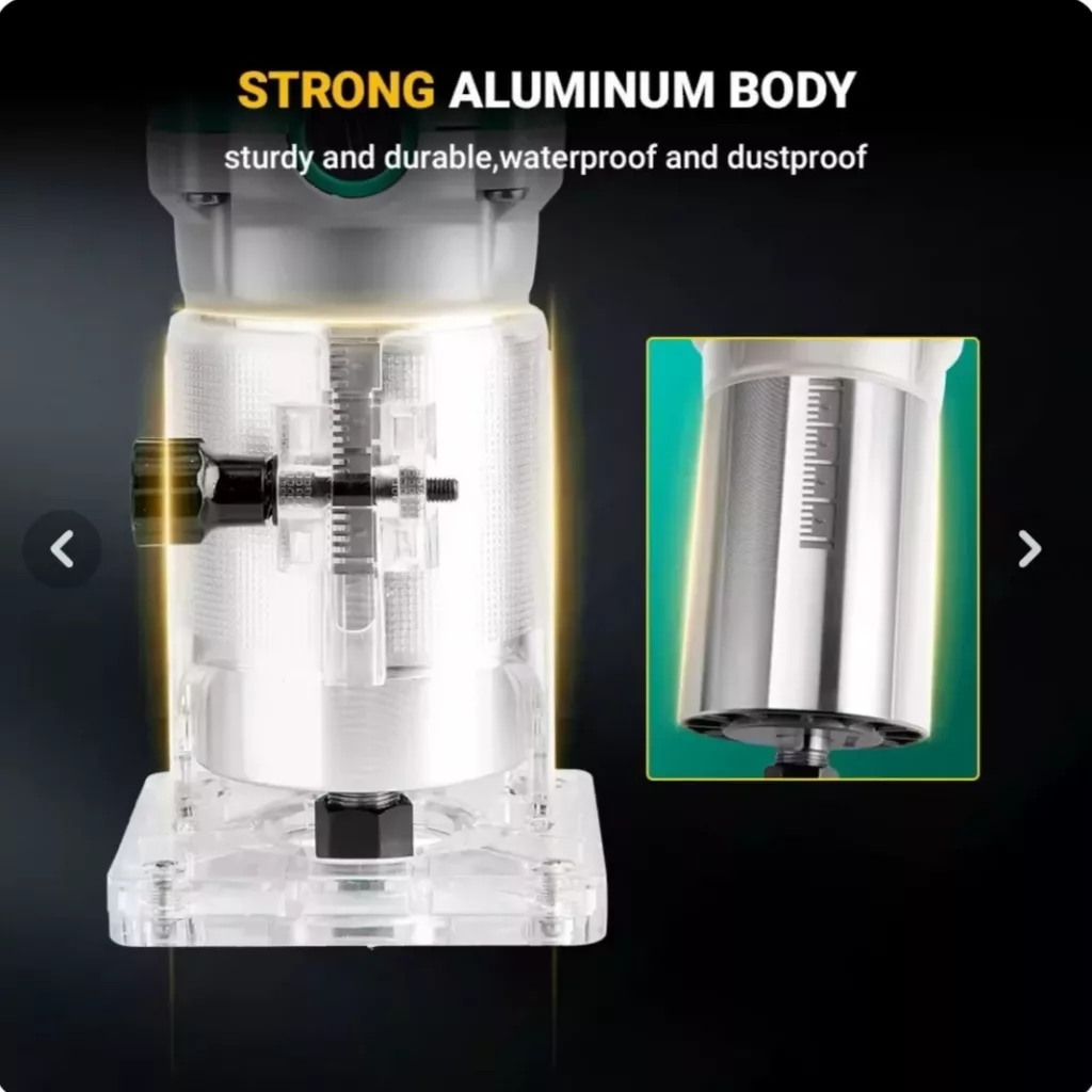 فرز نجاری 6 میلی متری 550 وات دی سی ای مدل amp04-6