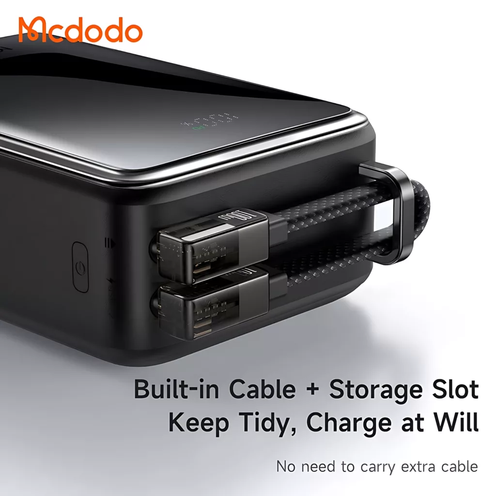 پاوربانک مک دودو مدل MC-056 ظرفیت 25000 میلی آمپر ساعت