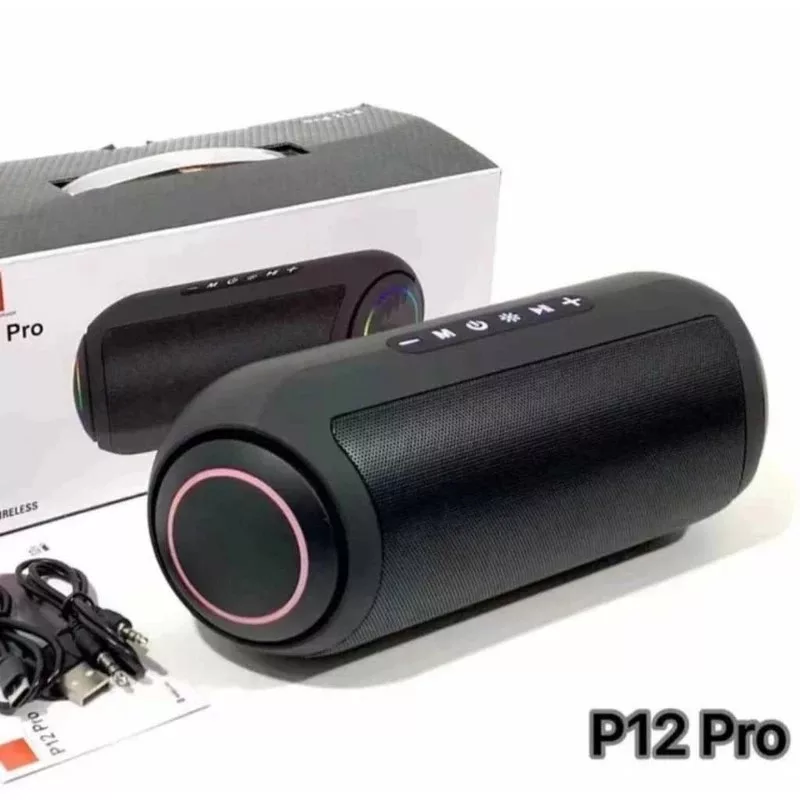 اسپیکر بلوتوثی قابل حمل مدل P 12-pro