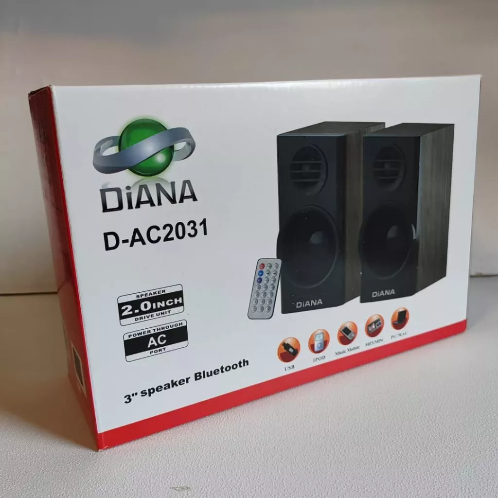 اسپیکر دسکتاپ دیانا مدل D-AC2031