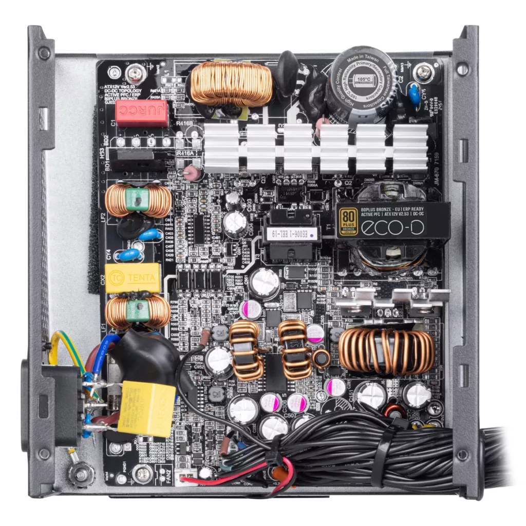 منبع تغذیه کامپیوتر 450W وات گرین مدل GP450A-ECO D