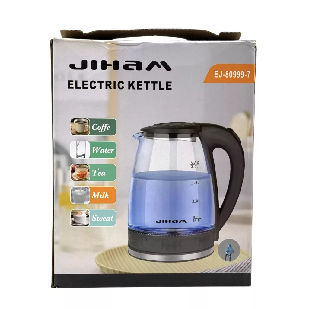 کتری برقی جیهام مدل EJ-80999-7 گنجایش 2 لیتر
