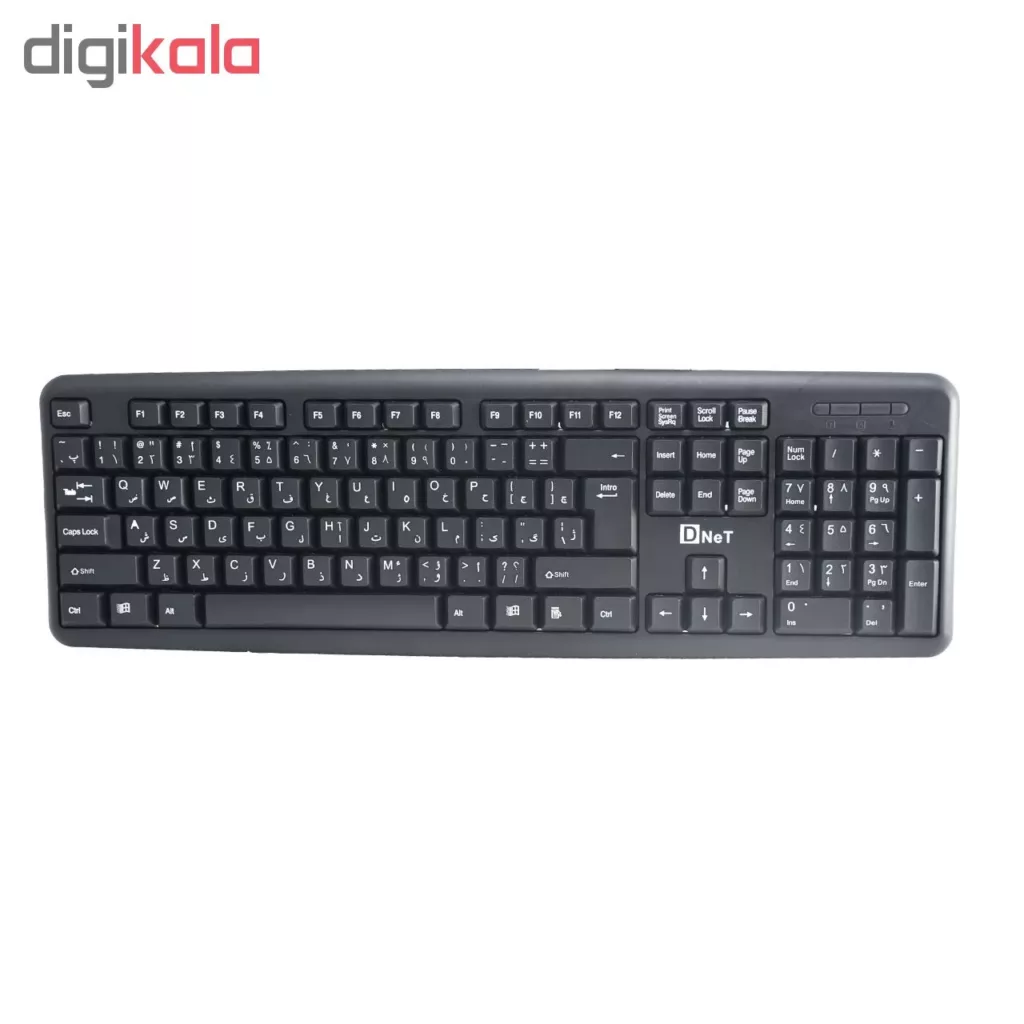 کیبورد و ماوس دی-نت مدل DT-1101