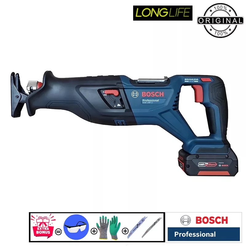 اره افقی بر شارژی 18 ولت بوش مدل GSA 185 - li Professional